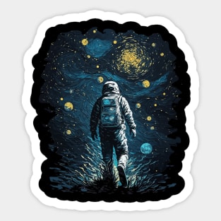 Astronaut Space Gifts Science Gifts Funny Space Sticker